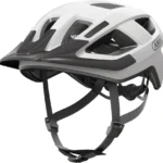 Casque de vélo urbain Abus Aduro 3.0 LED | blanc polaire