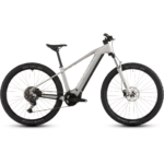 Cube Reaction Hybrid ONE 800 (2026) | 27,5/29 Zoll E-MTB Hardtail | Elegantes und prismatisches Grau